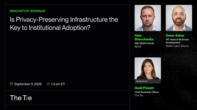 Thumbnail for Is Privacy-Preserving Infrastructure the Key to Institutional Adoption?